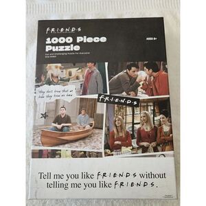 Friends The Tv Series 1000 Piece Puzzle Tell Me You Like Friends W/o Tell Me New